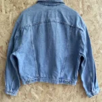 veste jean his henry i siegel casual wear 80 90 bleu dos