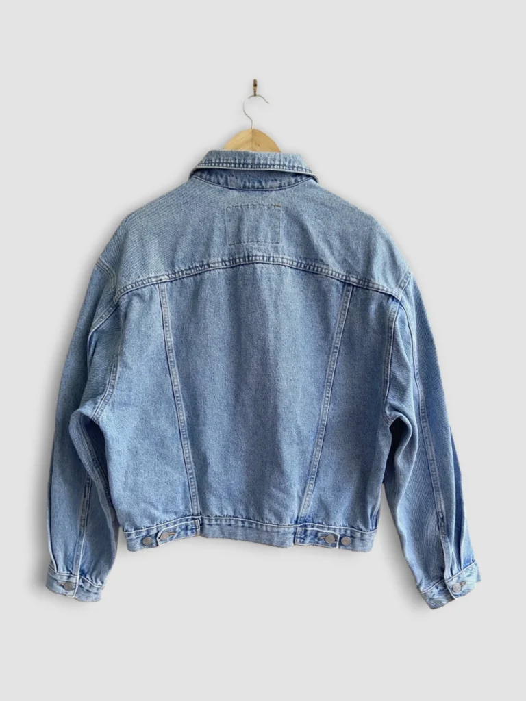 veste en jean HIS henry I. Siegel vintage 90 dos