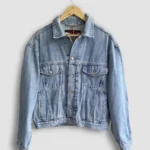 veste en jean HIS henry I. Siegel vintage 90 face