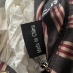 sac coccinelle etiquette interieur