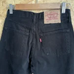 jean levi's vintage 501 noir 90s w28 redtab