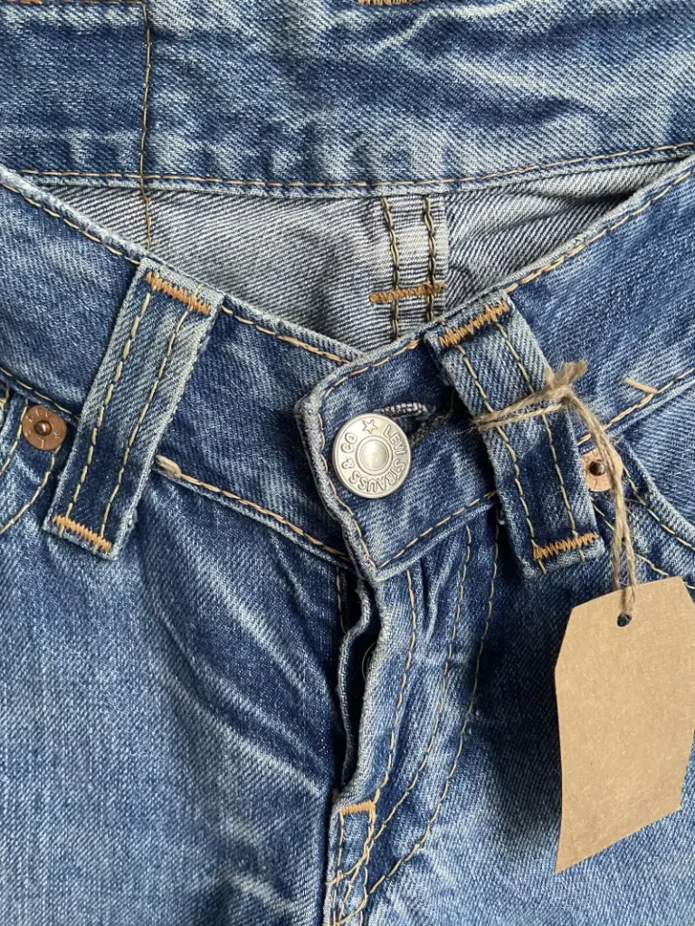 jean levi's 929 vintage bouton