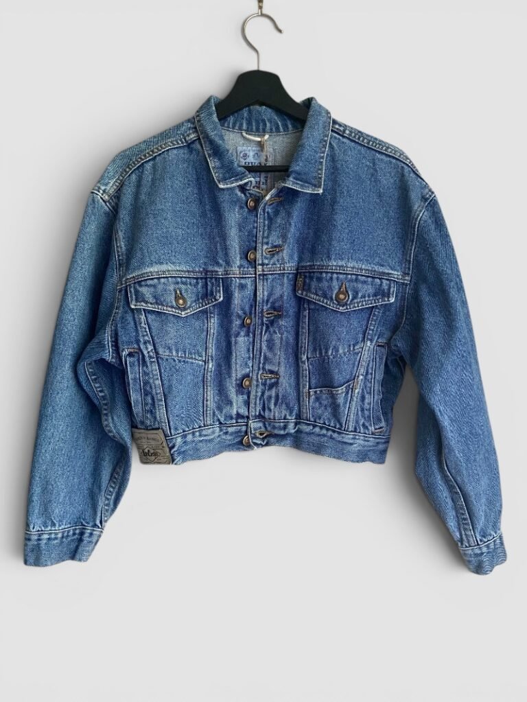 veste jean lee cooper années 80/90 face