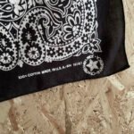 bandana vintage années 80 made in usa cachemire marque