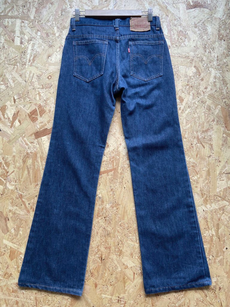 jean levi's 607 vintage années 70 dos