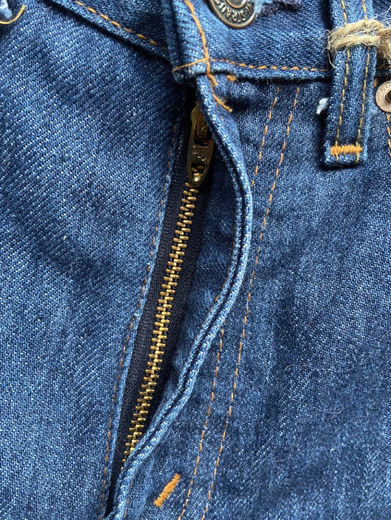 jean levi's 607 vintage années 70 zip