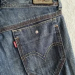 jean levi's Marilee spade pocket loose fit Y2K red tab