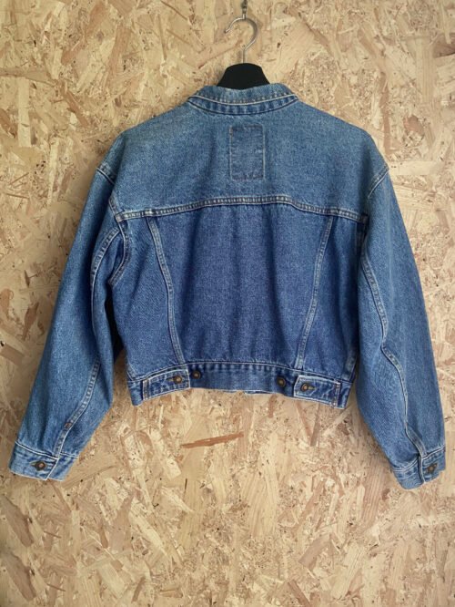 veste jean lee cooper années 80/90 dos