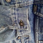 veste jean lee cooper années 80/90 poignet