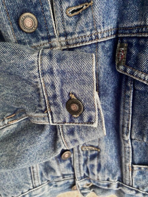 veste jean lee cooper années 80/90 poignet