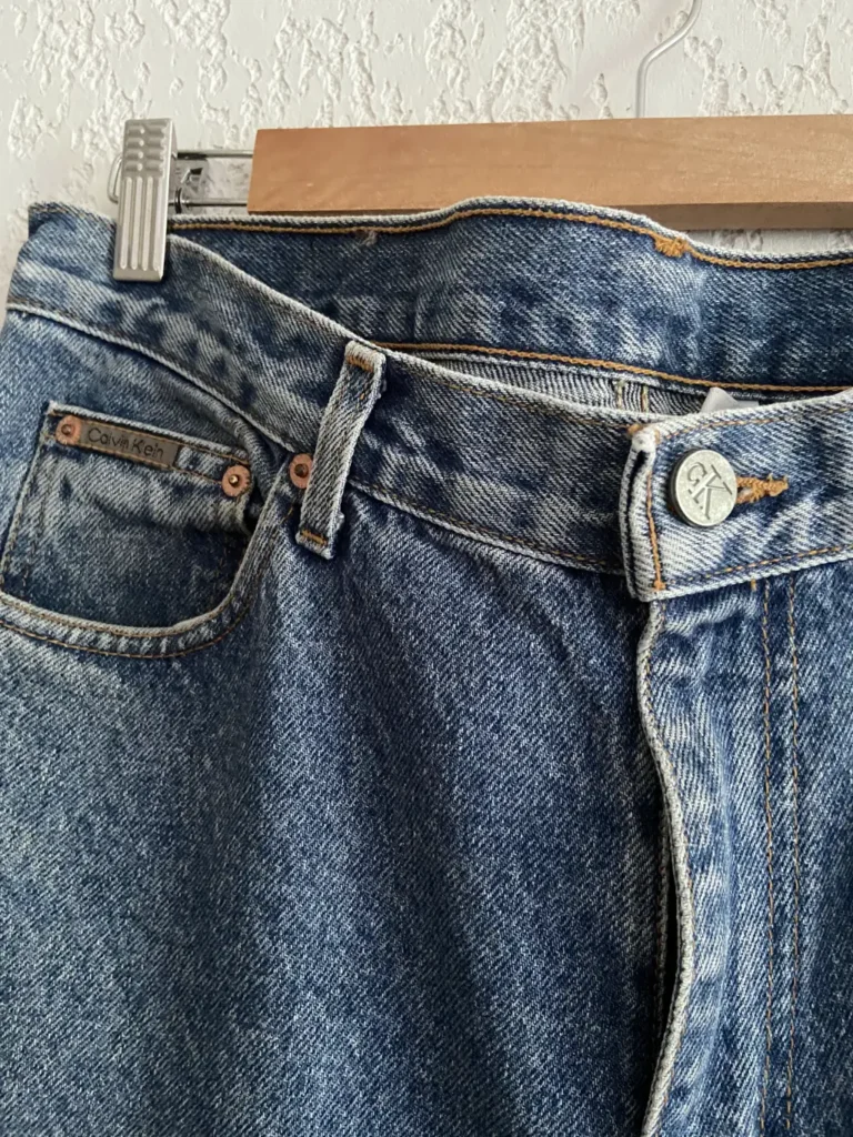 jean vintage calvin klein années 90 USA taille