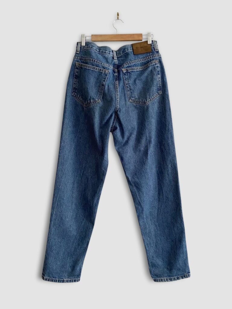 jean vintage calvin klein années 90 USA dos