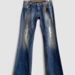 jean vintage le temps des cerises Y2K face
