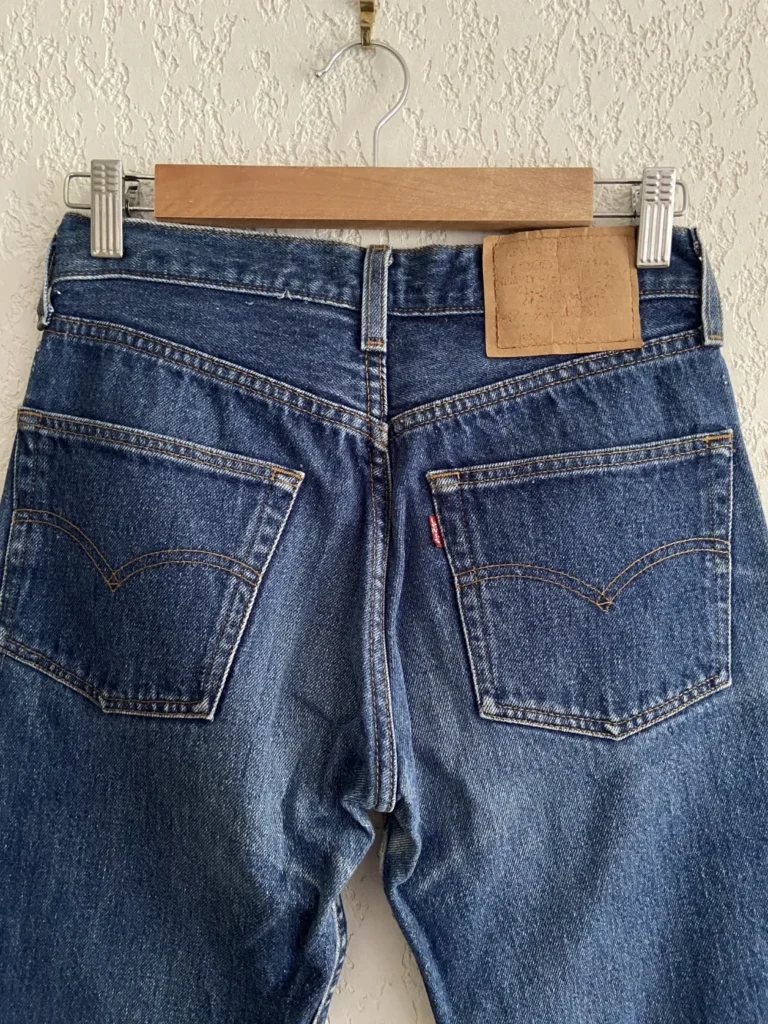 Jean levi's 501 shrink to fit valencia street 1996 poches