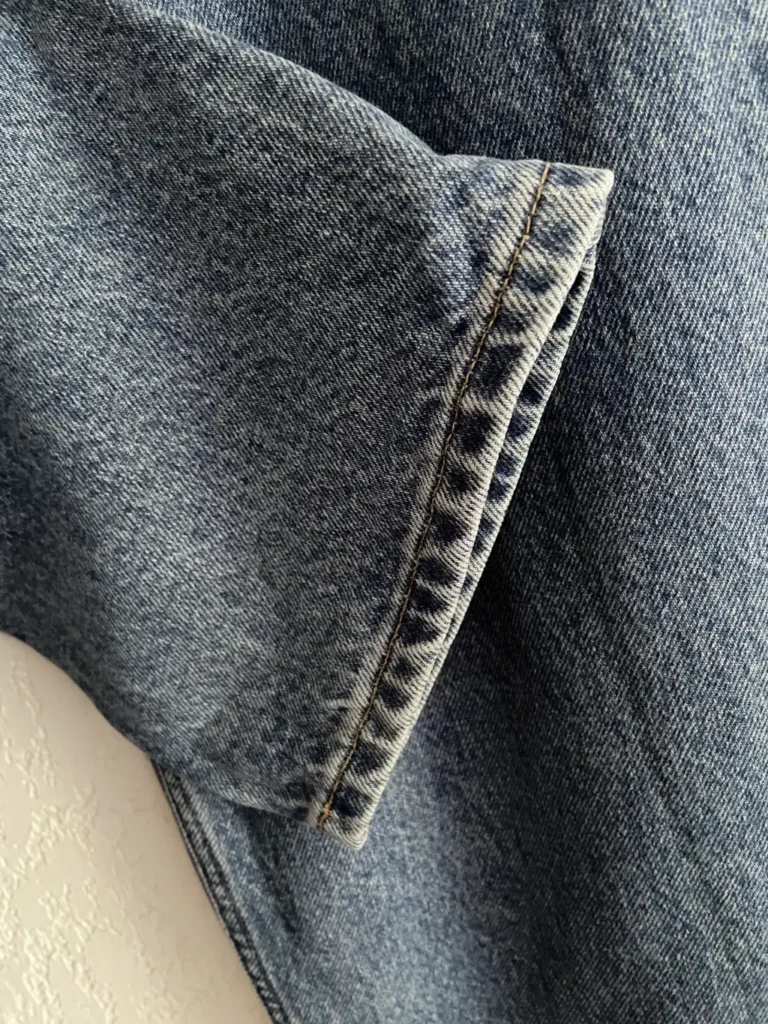 jean calvin klein années 90 mexique ourlet