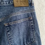 jean calvin klein années 90 mexique patch cuir