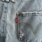 jean levi's engineered Y2K bootcut red tab