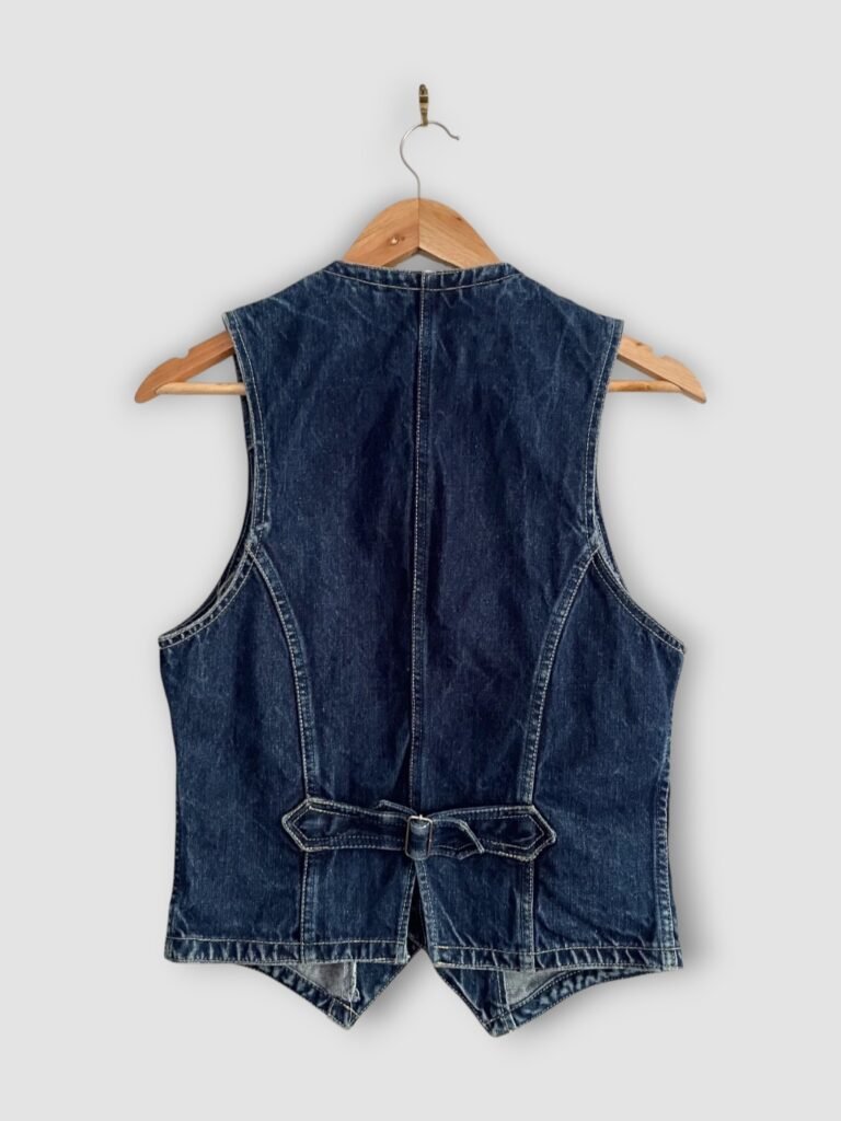 veste sans manche lois 80s dos
