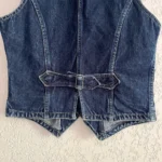 veste sans manche lois 80s détail