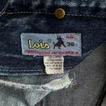 veste sans manche lois 80s etiquette 1