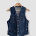 veste sans manche lois 80s face