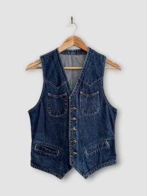veste sans manche lois 80s face