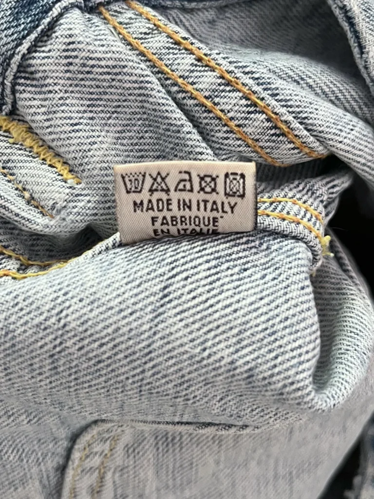 gilet sans manche replay vintage 90 etiquette